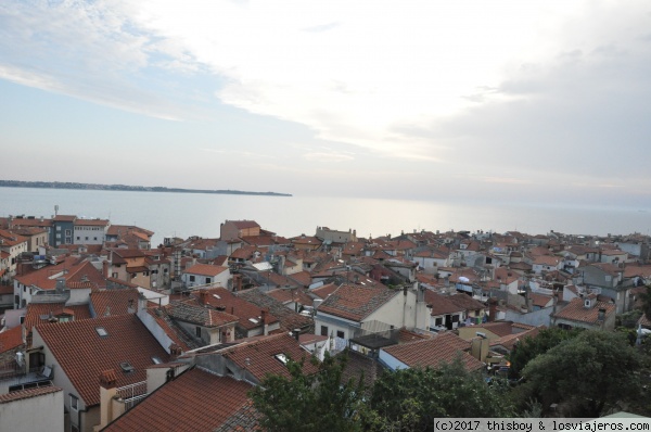 Eslovenia Piran
Foto de Piran desde las murallas
