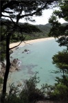 Ir a Foto: Abel Tasman - Vista aérea de Onetahuti Beach