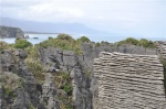 Nueva Zelanda - Punakaiki - Detalle de Pancake Rocks