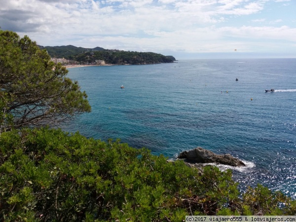 LLoret de Mar en Gerona
Imagen de la costa del mar Mediterráneo en la Costa Brava en LLoret de Mar provincia de Gerona
