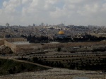 Vista de la ciudad antigua de Jerusalén