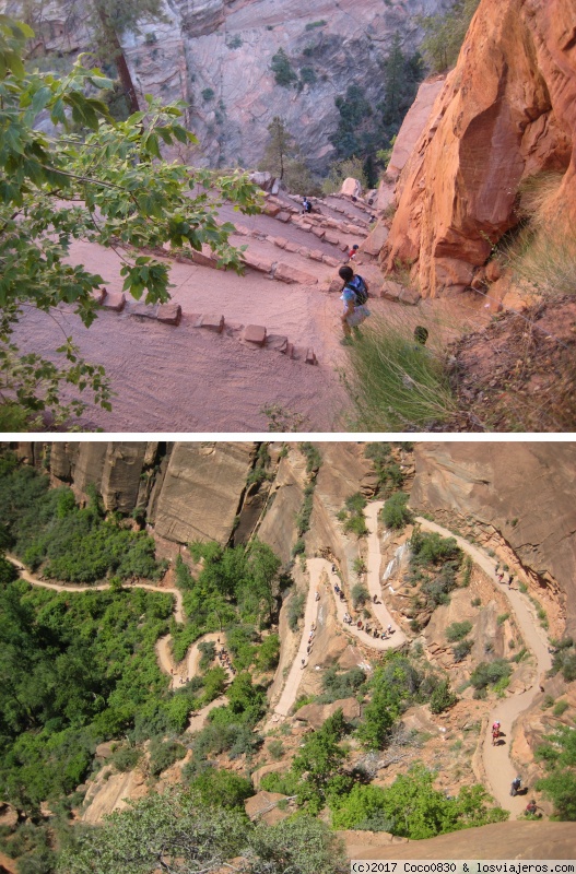 Día 11 ZION: ANGELS LANDING y THE NARROWS. - RUTA DE 24 DIAS POR LOS PARQUES NACIONALES DEL OESTE AMERICANO (2)