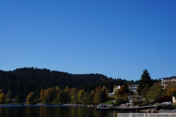 Lago Titisee
Vistas del lago Titisee y sus casas
