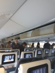 Interior avión KLM