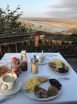 Desayuno en Olifants