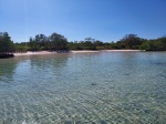 Pequeña playa en Cayo Jutías donde nos quedamos