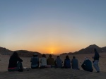 Atardecer en Wadi Rum