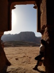 Vistas desde el interior de una Tumba Real