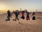 Atardecer en Wadi Rum