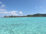 Punta Matira desde Laguna de la isla Bora Bora