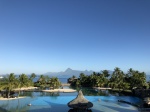 TAHITÍ, isla Moorea al fondo. Panorámica desde hotel intercontinental.