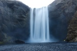 Skogafoss larga exposición