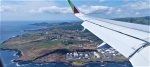 Terceira from the plane