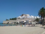 Playa y castillo de Peñiscola