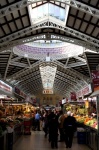 Valencia, Mercado Central. Pasillo central