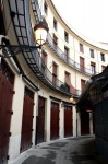 Lateral de la Plaza Redonda en Valencia