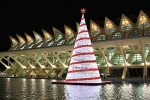 Arbol navideño en el estanque central de la CAC de Valencia
Valencia, CAC, Ciudad, Artes