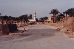 Avenida de las Esfinges en Luxor.