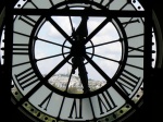 Vista del Sacre Coeur desde la cafeteria del Museo de Orsay. Paris