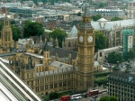 Otra vista de Las Casas del Parlamentto desde el London Eye