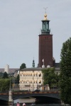 Torre del Ayuntamiento de Estocolmo
Torre, Ayuntamiento, Estocolmo, Vista, Gamla, Stan, desde, isla