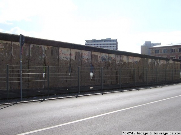 Berlín - Muro en la Topografía del Terror
Trozo del Muro de Berlín en la Topografía del Terror

