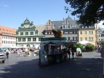 Weimar - Salchichas en el Markt
Weimar Markt Salchichas