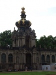 Dresde - Zwinger. Puerta de la Corona (Kronentor)