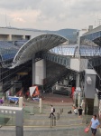 Vista desde azotea de la estación de Kioto