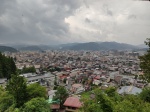 Vista de Takayama desde el hotel