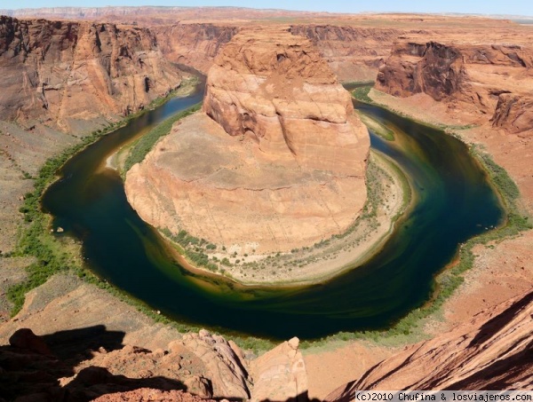 Horseshoe Bend
Un meandro del río Colorado crea este espectacular paisaje en Page, AZ.
