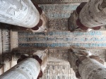 Templo de Dendera. Sala hipóstila.