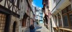 Bonita calle en Vitre.Bretaña Francesa 2023