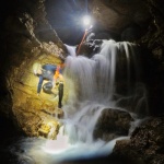 Espeleología en la Cueva de Los Chorros (Riópar, Albacete)