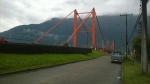 Puente sobre el río Aysen