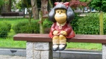 Estatua de Mafalda - Oviedo