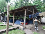 El Tintal, primer campamento