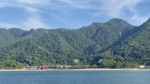 Vista de Miyajima desde el Ferri