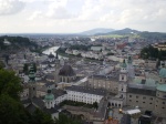 VISTAS DE SALZBURGO DESDE EL CASTILLO