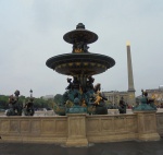 Fuente de la Place de la Concorde, París