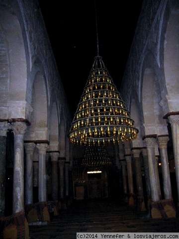 Mezquita de Kairouan. Túnez
La mezquita de Kairouan es la mas importante de Túnez
