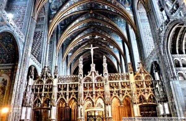 Catedral Saint Cécile en Albi (Francia)
El 