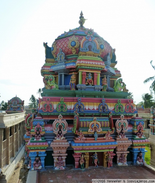 Templo Sriranganataswamy. Trichy (India)
Detalle del templo de SriRanganataSwamy en Trichy, India del sur
