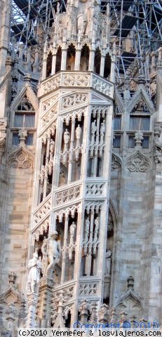 Duomo.- Detalle
Detalle del Duomo de Milán

