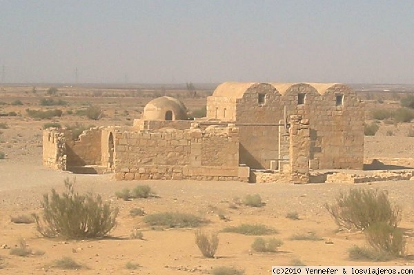 Qasr Amra.- Jordania
Construido a principios del siglo VIII por el califa omeya Walid I.-
