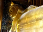 Detalle del Buda reclinado. Bangkok
Detalle del Buda reclinado. Bangkok