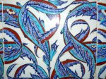 OTRO DETALLE DE AZULEJOS IZNIK.-