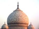 Cúpula Taj Mahal.- Agra