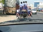 Transporte escolar.- India
Transporte escolar.- India
