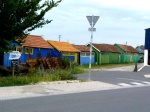 Vista casas colores en la isla de Oleron
Vista de casas de colores en la isla d'Oleron
